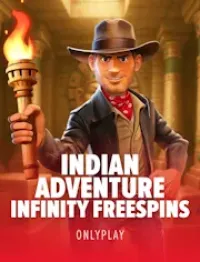 indian adventure infinity freespins slot logo